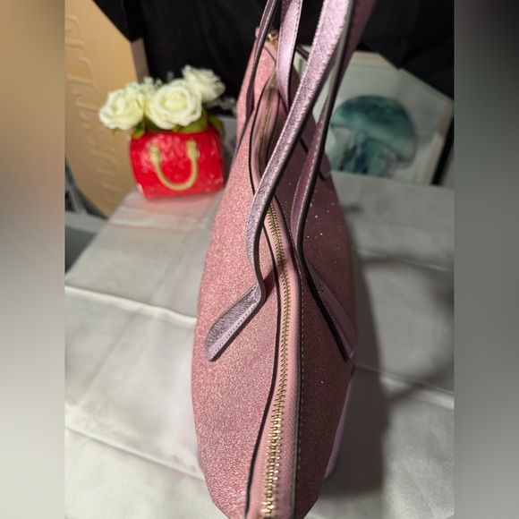 Kate Spade pink glitter tote bag - Picture 11 of 16